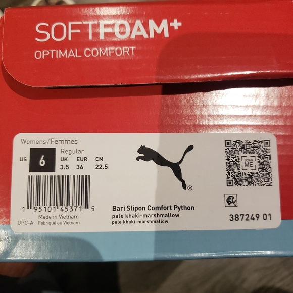 SlipOn puma size 6 phyton brown - Picture 3 of 5